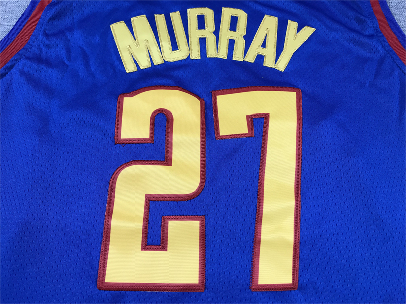 Men's Denver Nuggets Jamal Murray #27 Blue 2022/23 Swingman Jersey - Statement Edition