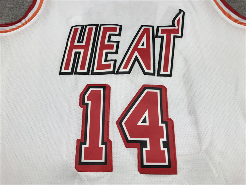 Men's Miami Heat Tyler Herro #14 White 2022/23 Swingman Jersey - Classic Edition