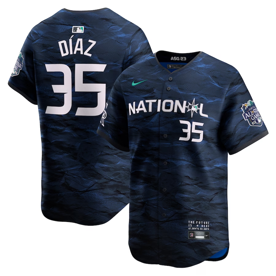 Men's National League Elias Diaz #35 Royal 2023 MLB All-Star Game Limited Player Jersey