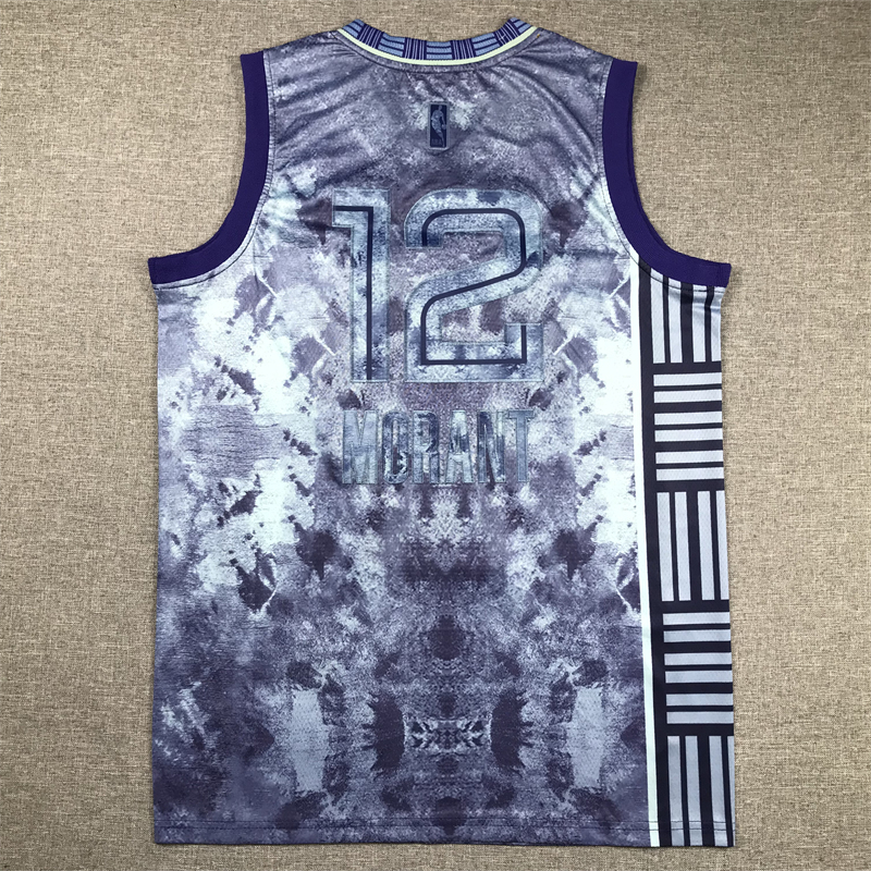 Men's Memphis Grizzlies Ja Morant #12 Light Blue Select Series Swingman Jersey