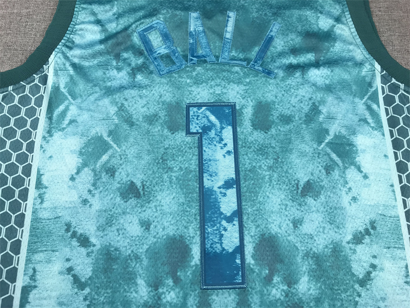 Men's Charlotte Hornets LaMelo Ball #1 Teal Select Series Swingman Jersey