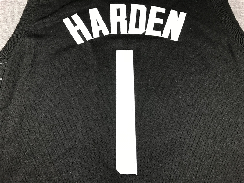 Men's LA Clippers James Harden #1 Black Swingman Player Jersey