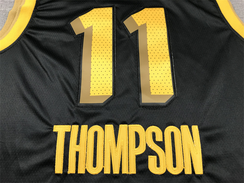 Men's Golden State Warriors Klay Thompson #11 Black 2023/24 Swingman Jersey - City Edition