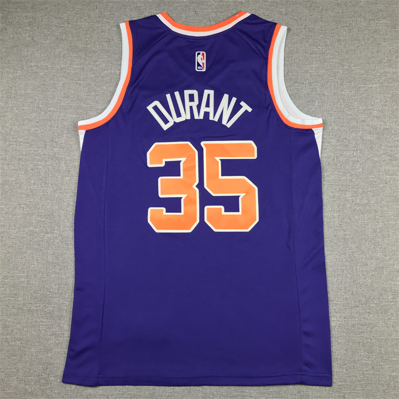 Men's Phoenix Suns Kevin Durant #35 Purple 2022/23 Swingman Jersey - Classic Edition