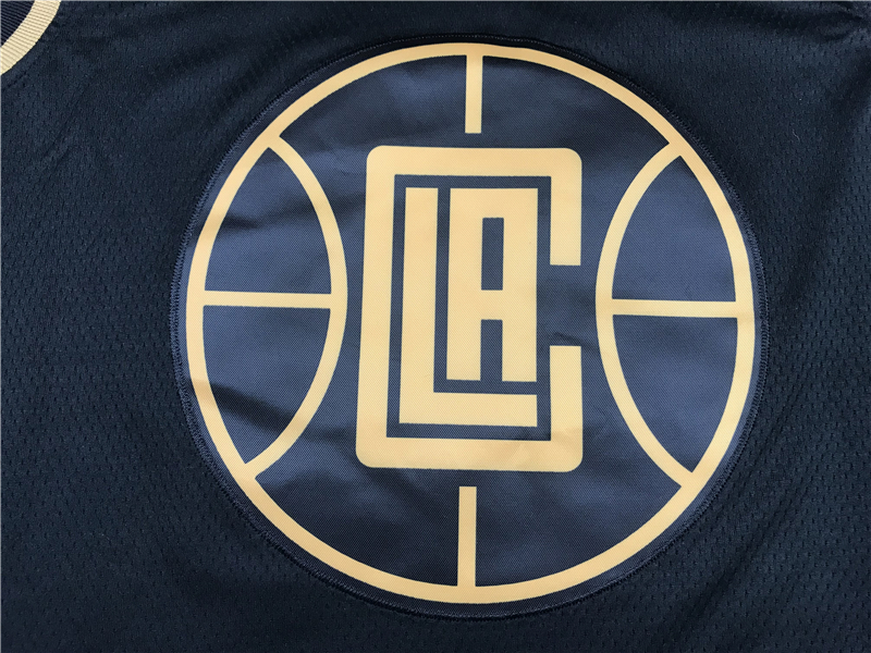 Men's LA Clippers Paul George #13 Black Swingman Player Jersey