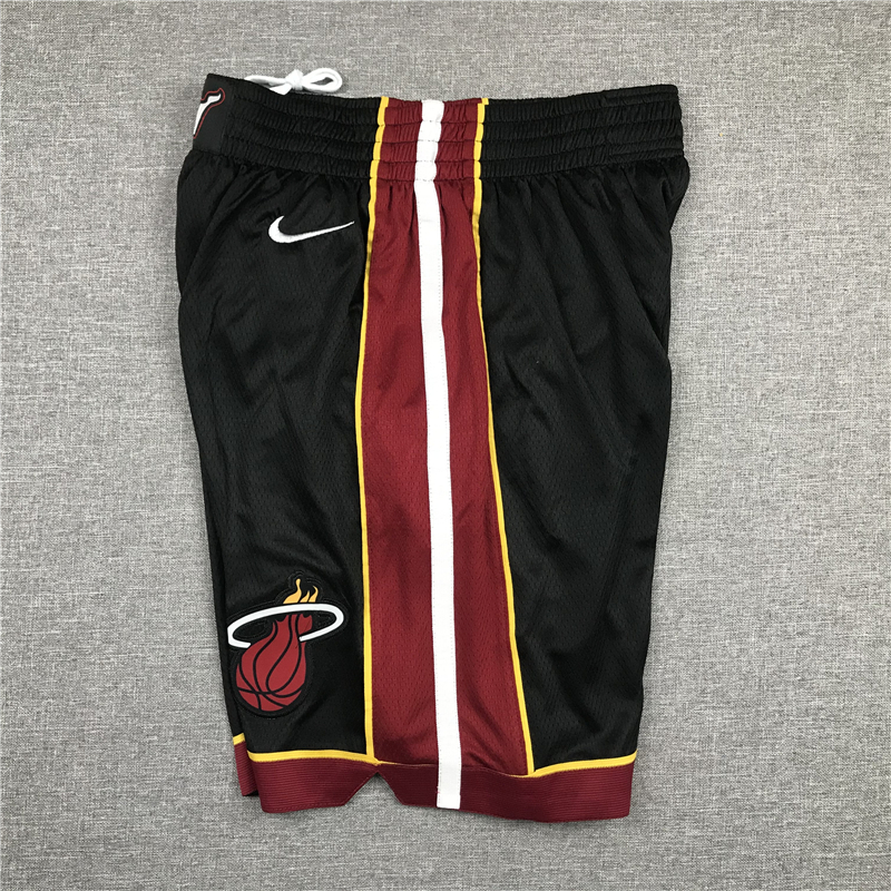 Miami Heat Icon Edition Swingman Performance Shorts BLACK