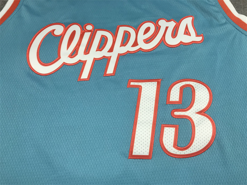 Men's LA Clippers Paul George Blue 2021/22 Swingman Jersey - City Edition