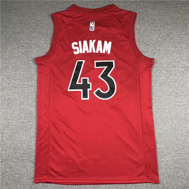 Men's Toronto Raptors Pascal Siakam Red 2021/22 Diamond Swingman Jersey