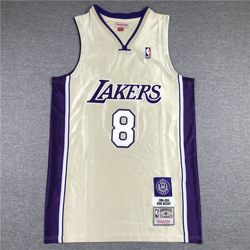 Men's Los Angeles Lakers Kobe Bryant Hall of Fame Hardwood Classics Jersey