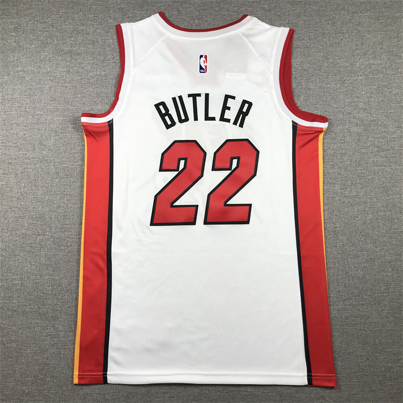 Men's Miami Heat Jimmy Butler #22 NBA Swingman 2023 Jersey White