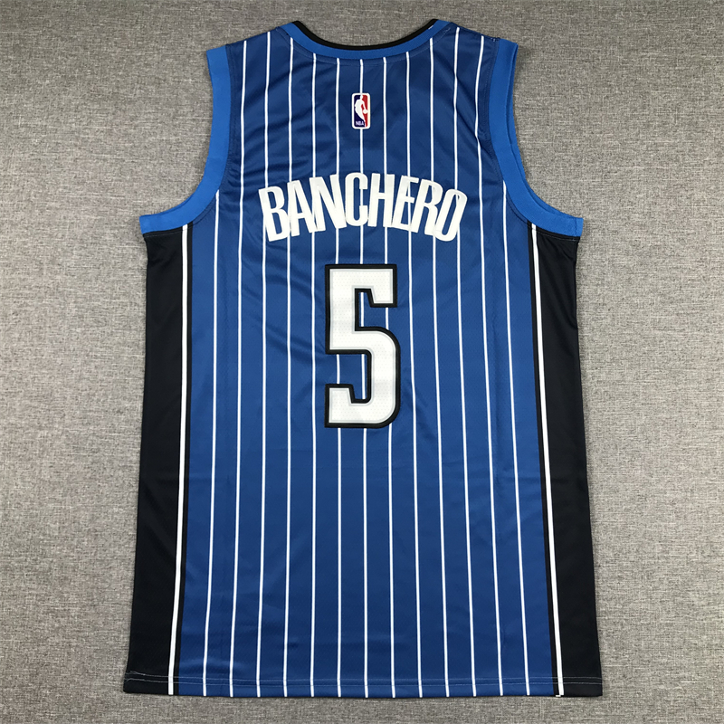 Men's Orlando Magic Paolo Banchero #5 2022/23 Royal Swingman Jersey