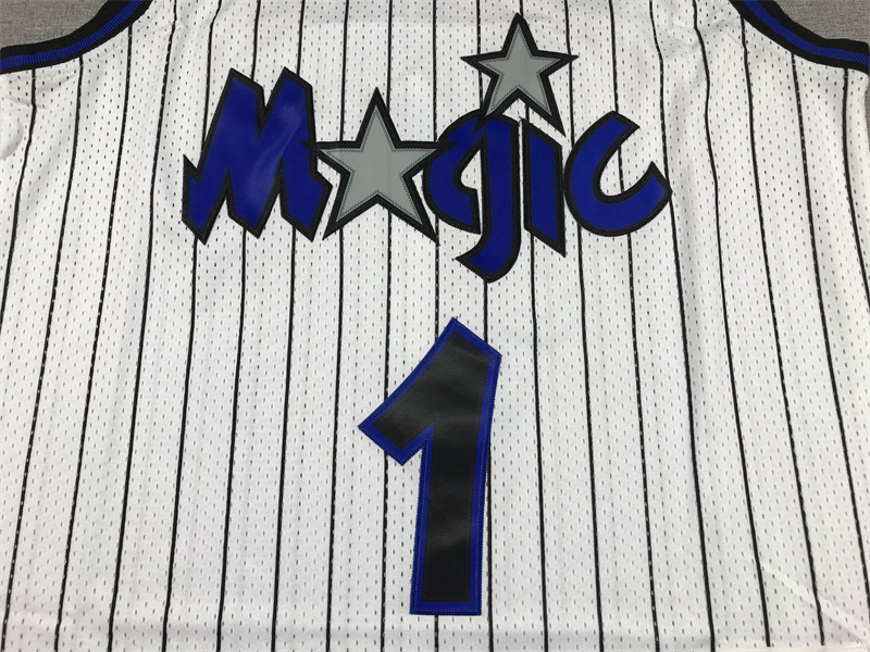 Men's Orlando Magic Tracy McGrady 2003-04 White Hardwood Classics Swingman Jersey