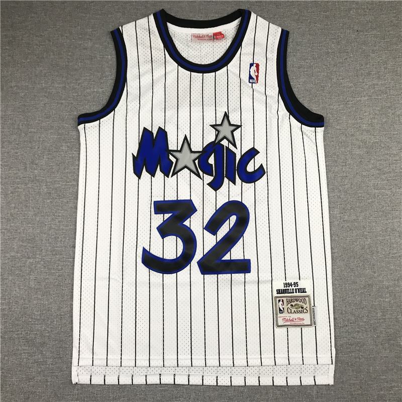 Men's Orlando Magic Shaquille O'Neal White Classics 1994-95 Swingman Jersey