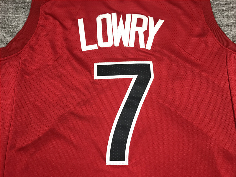 Men's Toronto Raptors Kyle Lowry Red 2021/22 Diamond Swingman Fashion Jersey