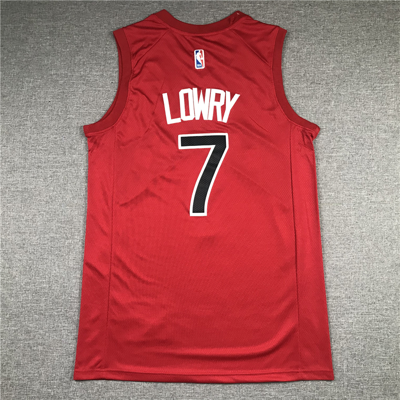 Men's Toronto Raptors Kyle Lowry Red 2021/22 Diamond Swingman Fashion Jersey