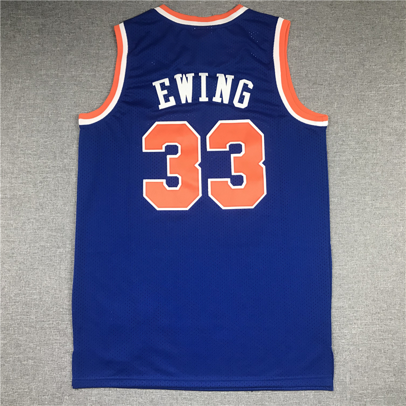 Men's New York Knicks Patrick Ewing 1991-92 Hardwood Classics Player Jersey