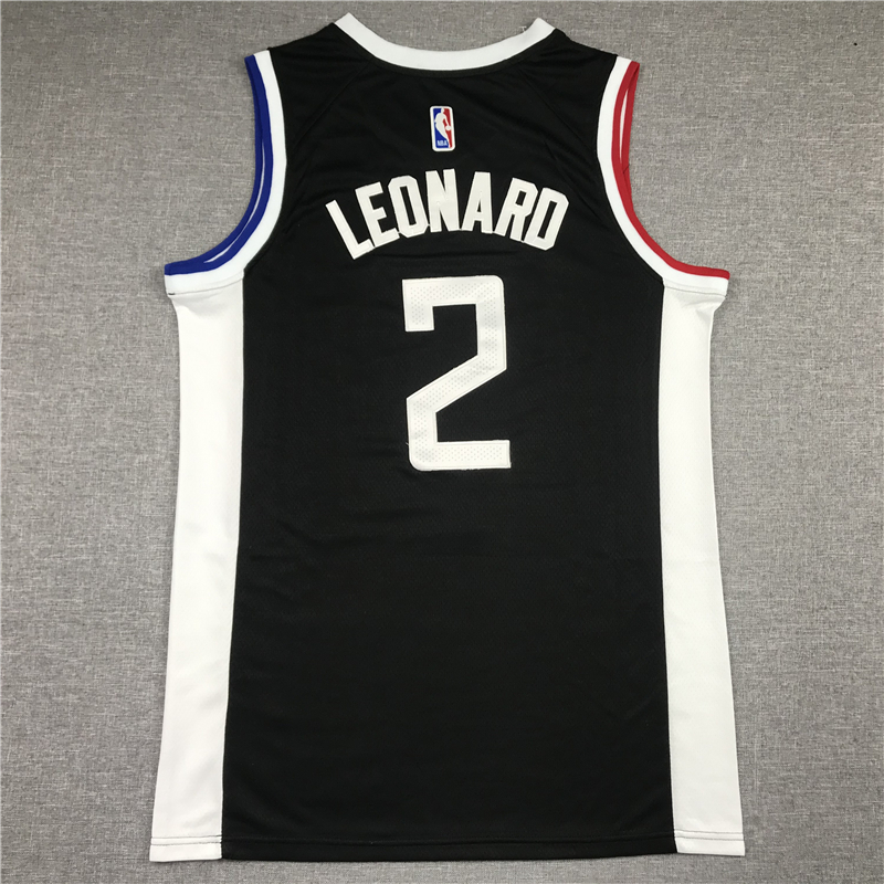 Men's LA Clippers Kawhi Leonard #2 Blue Swingman Player Jersey