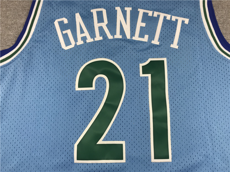 Men's Minnesota Timberwolves Kevin Garnett Hardwood Classics Swingman Jersey