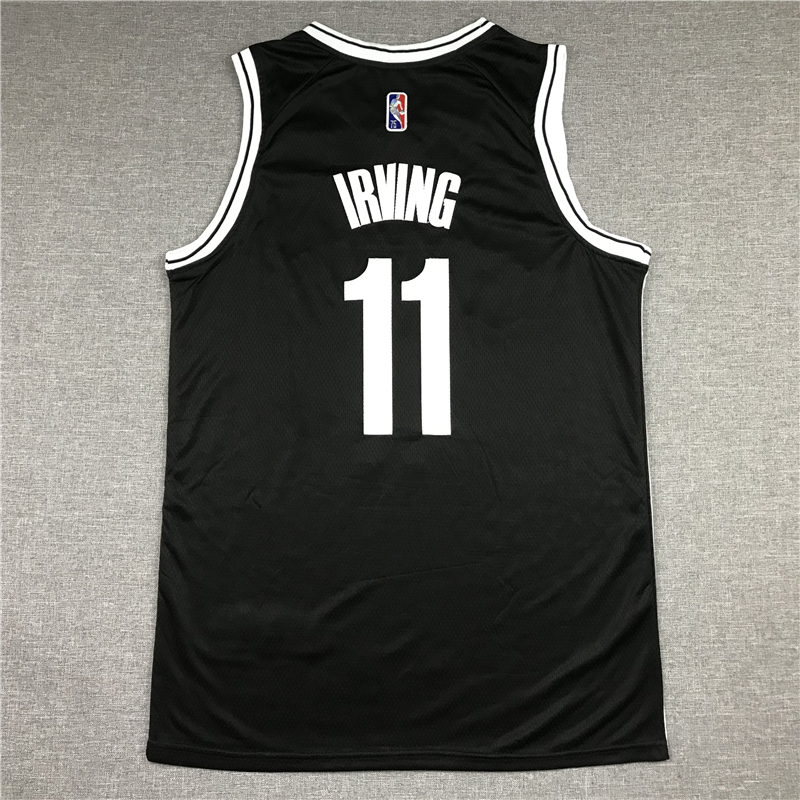 Men's Brooklyn Nets Kyrie Irving #11 Black 2022/23 Swingman Jersey - Icon Edition