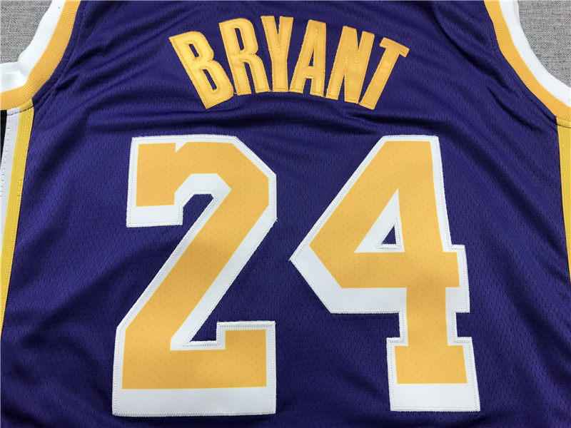 Men's Kobe Bryant Los Angeles Lakers #24 Swingman Jersey - Purple