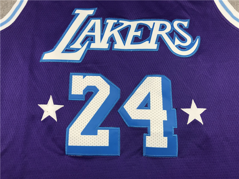 Men's Los Angeles Lakers Kobe Bryant Purple 2021/22 Swingman Jersey City Edition