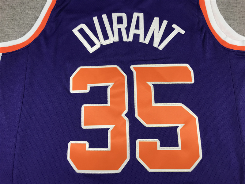 Men's Phoenix Suns Kevin Durant #35 Purple 2022/23 Swingman Jersey - Classic Edition