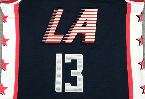 Men's LA Clippers Paul George Nike Navy 2022/23 Swingman Jersey