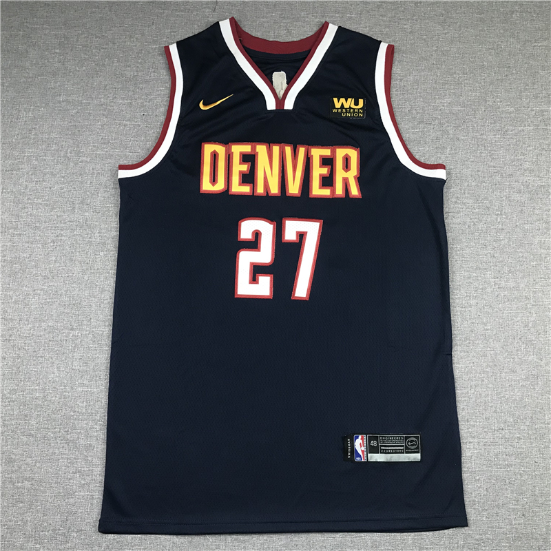 Men's Denver Nuggets Jamal Murray Navy 2020/21 Swingman Player Jersey