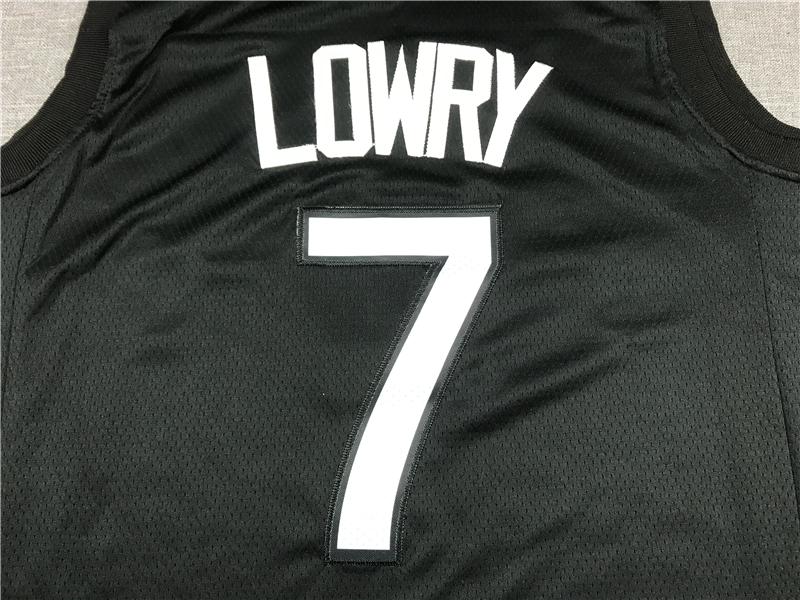 Men's Toronto Raptors Kyle Lowry Black/Purple 2020/21 Swingman Player Jersey