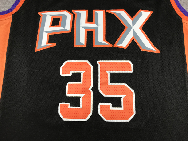 Men's Phoenix Suns Kevin Durant #35 Black 2022/23 Player Jersey