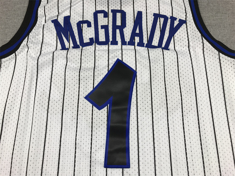 Men's Orlando Magic Tracy McGrady 2003-04 White Hardwood Classics Swingman Jersey