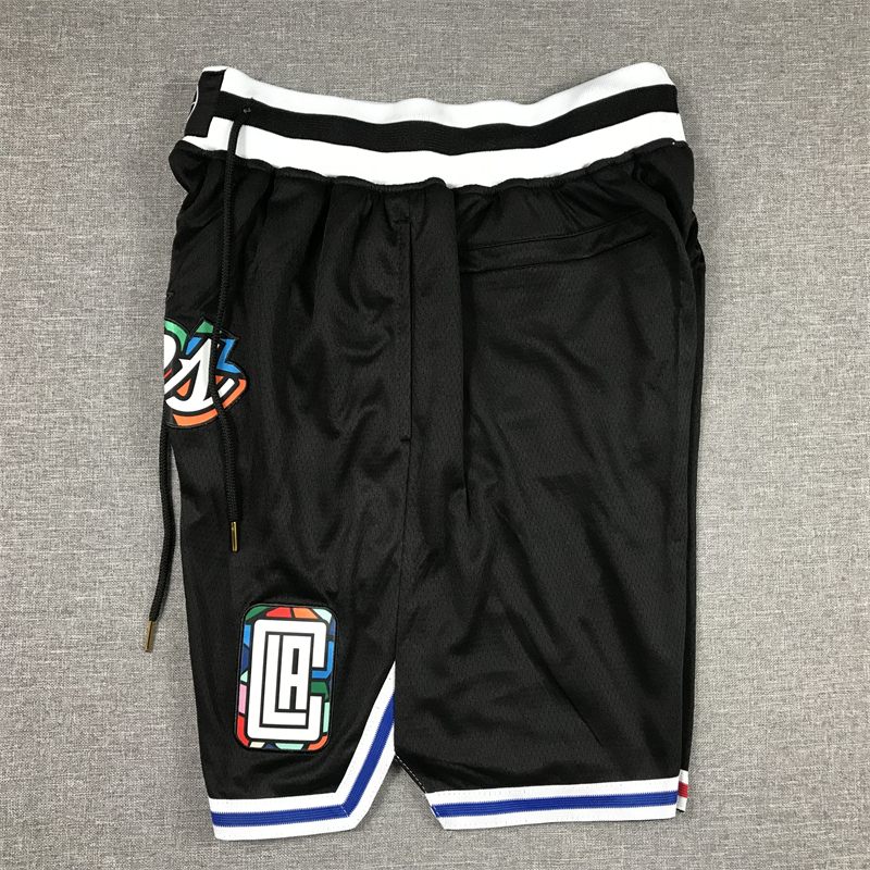Men's LA Clippers Black 2022/23 City Edition Basketball Shorts