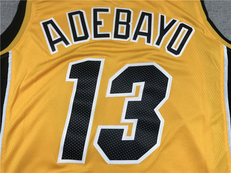 Men's Miami Heat Bam Adebayo #13 Gold 2020/21 Swingman Player Jersey