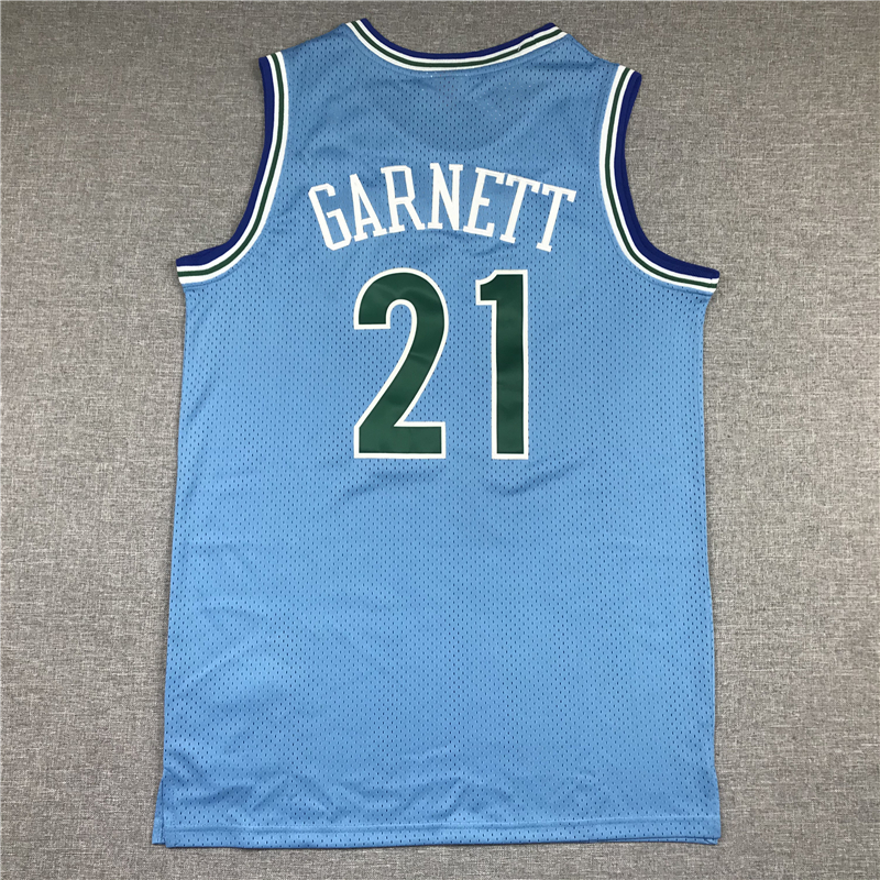 Men's Minnesota Timberwolves Kevin Garnett Hardwood Classics Swingman Jersey