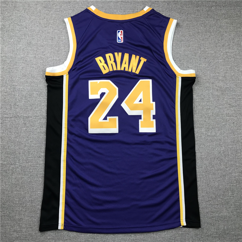 Men's Kobe Bryant Los Angeles Lakers #24 Swingman Jersey - Purple