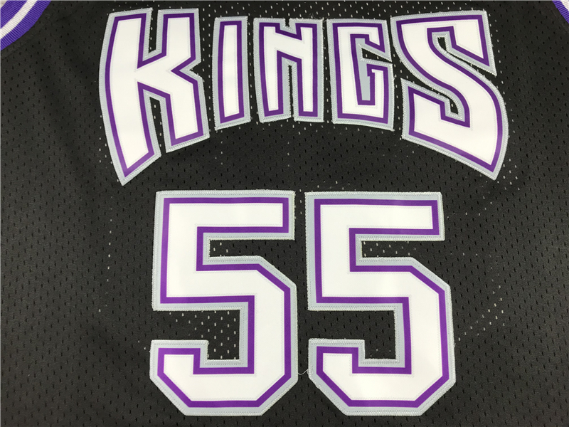 Men's Sacramento Kings Jason Williams Black Hardwood Classics Swingman Jersey