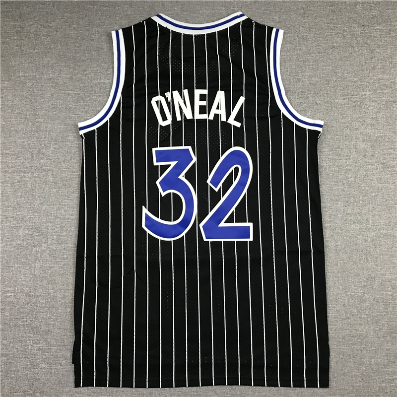 Men's Orlando Magic Shaquille O'Neal Black Classics 1994-95 Swingman Jersey