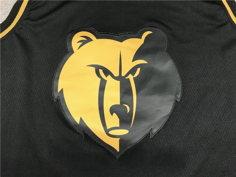 Men's Memphis Grizzlies Ja Morant #12 Black Replica Fast Break Jersey