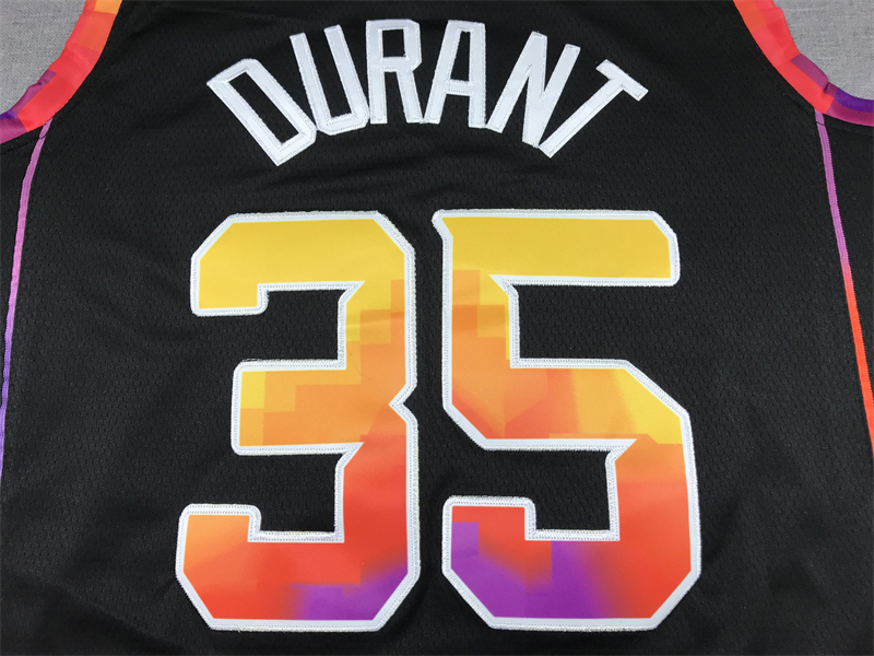 Men's Phoenix Suns Kevin Durant #35 Black 2022/23 Statement Edition Swingman Jersey