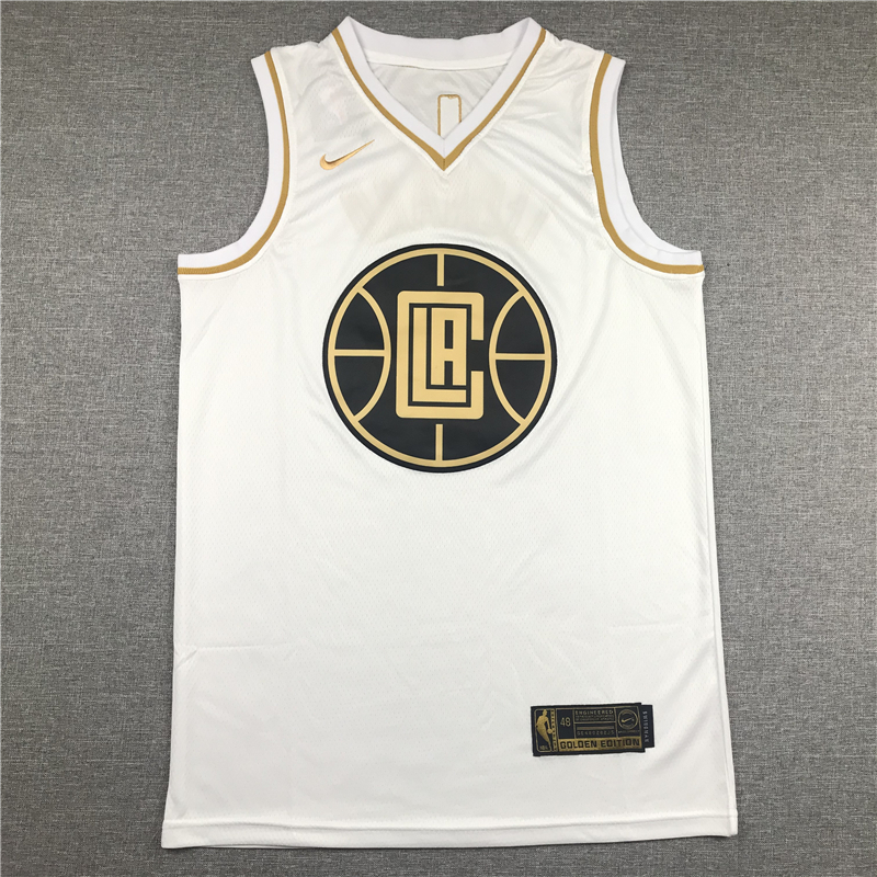 Men's LA Clippers Kawhi Leonard #2 White Swingman Player Jersey