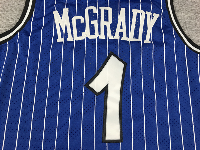 Men's Orlando Magic Tracy McGrady 2003-04 Blue Hardwood Classics Swingman Jersey