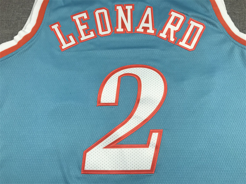 Men's LA Clippers Kawhi Leonard Blue 2021/22 Swingman Jersey - City Edition