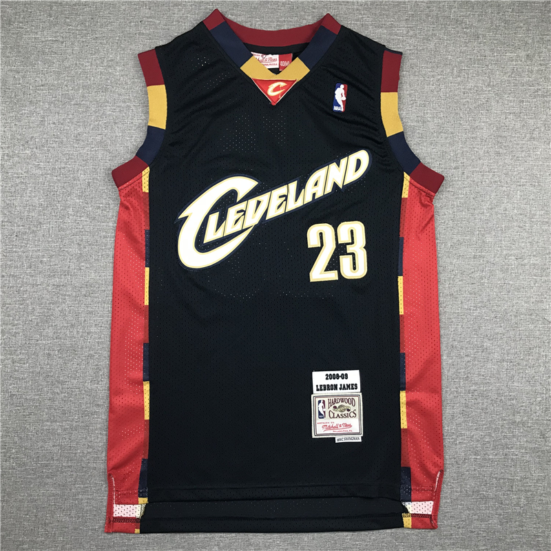 Men's Cleveland Cavaliers LeBron James 2008-09 Hardwood Classics Swingman Jersey