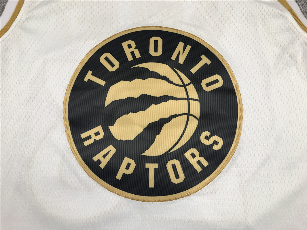 Men's Toronto Raptors Fred VanVleet White Swingman Player Jersey