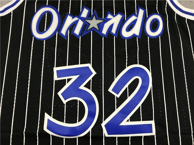 Men's Orlando Magic Shaquille O'Neal Black Classics 1994-95 Swingman Jersey