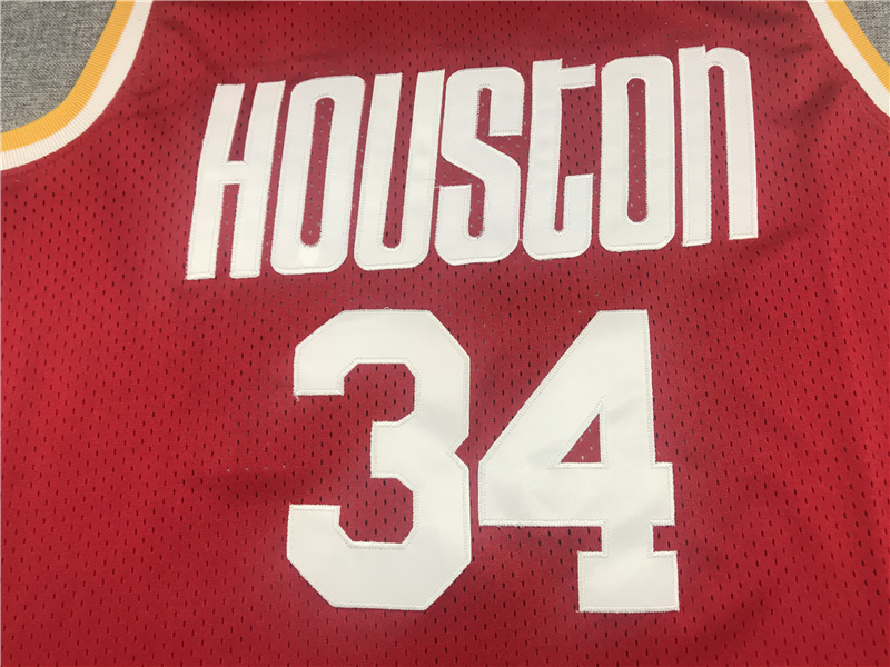 Men's Houston Rockets Hakeem Olajuwon 1993-94 Hardwood Classics Swingman Jersey