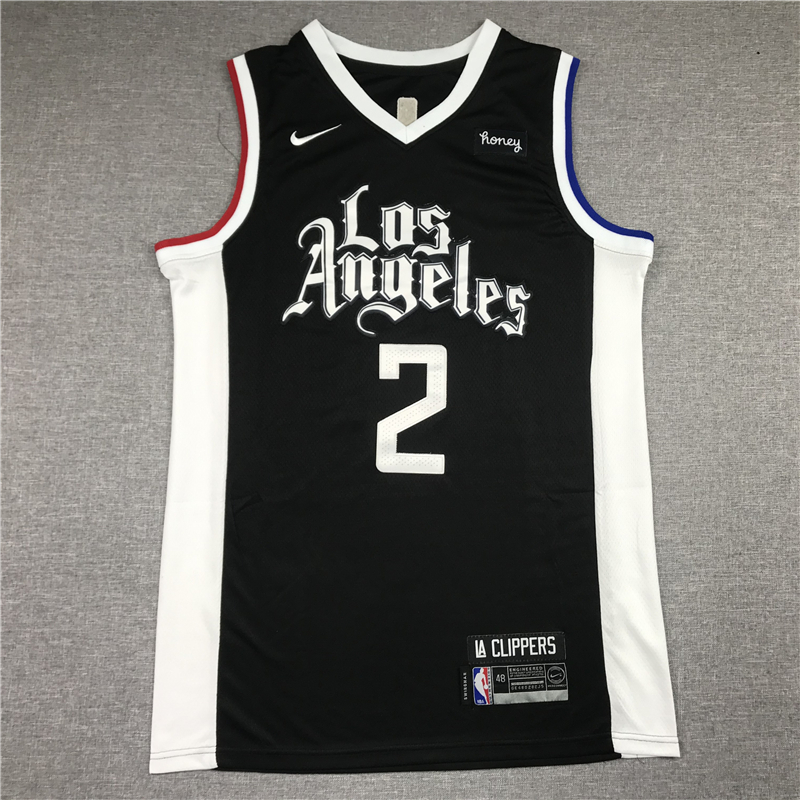 Men's LA Clippers Kawhi Leonard #2 Blue Swingman Player Jersey