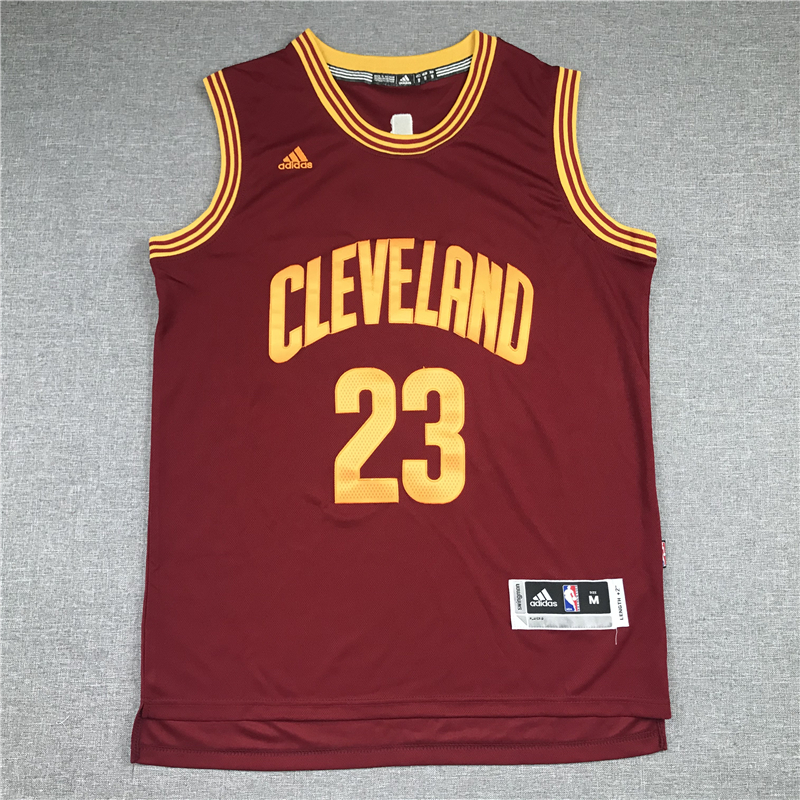 Men's Cleveland Cavaliers LeBron James #23 Red Swingman Fashion Jersey
