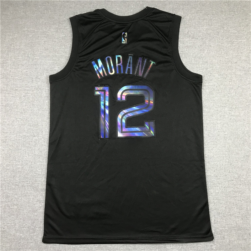 Men's Memphis Grizzlies Ja Morant #12 Black Swingman Fashion Jersey