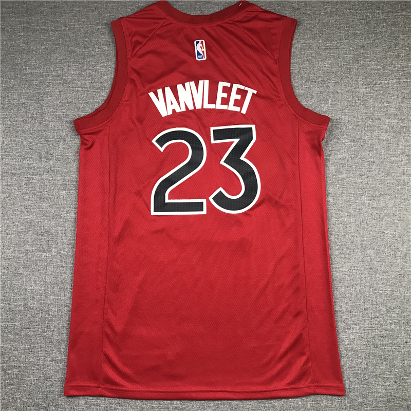Men's Toronto Raptors Fred VanVleet Red 2021/22 Diamond Swingman Jersey
